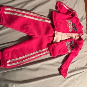 Toddler girl sweatsuit